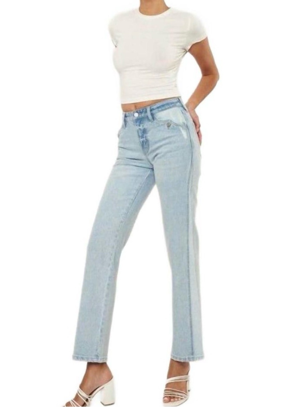 NWT Kancan jeans with contrast side